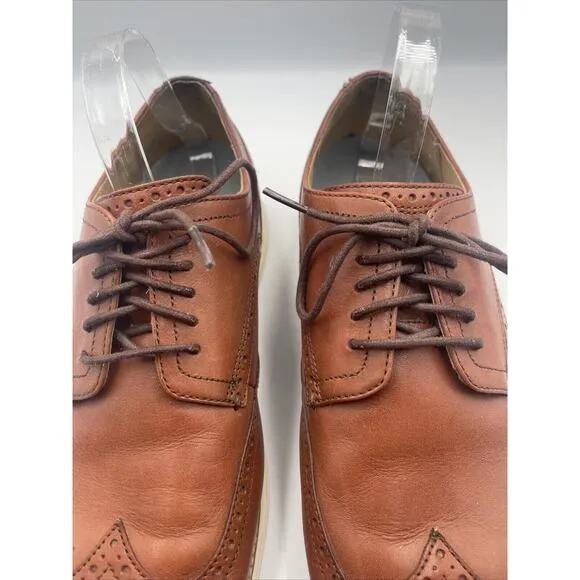Cole Haan Men’s OriginalGrand Wingtip Oxford Shoes Brown Leather C26471 Sz 13 M