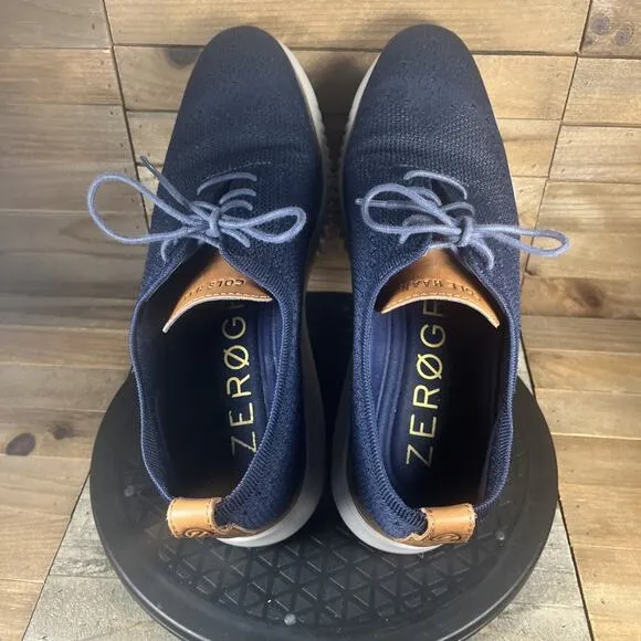 Cole Haan Men's Size 11 M 2.ZERØGRAND Blue Stitchlite Oxford Sleet Style Shoes