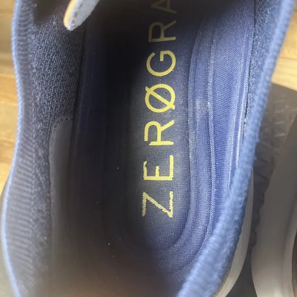 Cole Haan Men's Size 11 M 2.ZERØGRAND Blue Stitchlite Oxford Sleet Style Shoes
