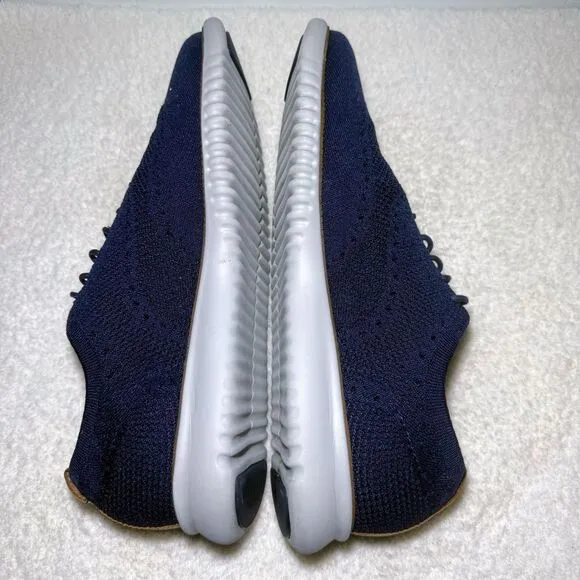Cole Haan Men's  Size 13M Zerogrand Stitchlite Oxford Shoes  Blue