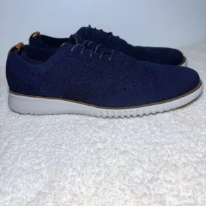 Cole Haan Men's  Size 13M Zerogrand Stitchlite Oxford Shoes  Blue