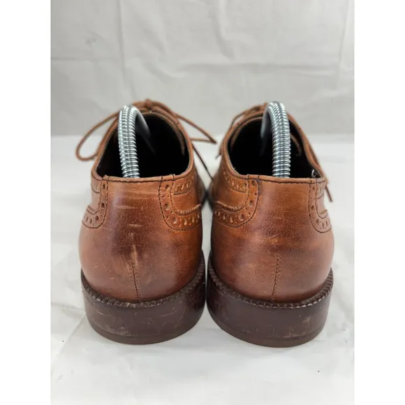 Cole Haan Mens Williams Wingtip Oxford Shoes tan Size 8 M