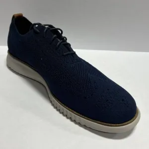 Cole Haan Men's Zerogrand Wingtip Oxford Blue, Size 13 M