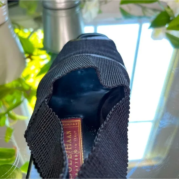 Cole Haan Mesh Sandals Black Flats Size: 8.5​​