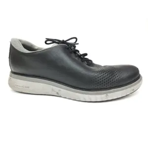Cole Haan Original Grand 360 Ultra Laser Oxford Shoes Black Gray Men's Sz 10 M
