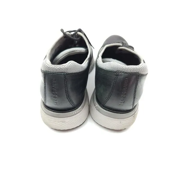 Cole Haan Original Grand 360 Ultra Laser Oxford Shoes Black Gray Men's Sz 10 M