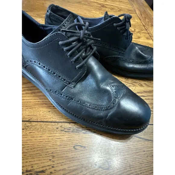 Cole Haan Original Grand Wingtip Black Oxford Shoes Style C27984 Men’s 13 M