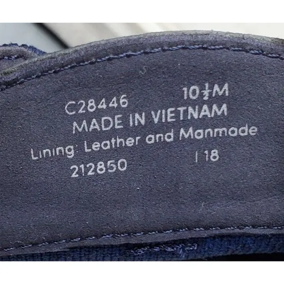 Cole Haan OriginalGrand Shoes Mens 10.5 Stitchlite Oxford Blue Wingtip Sneaker