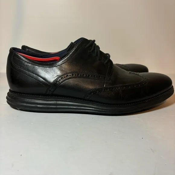 Cole Haan OriginalGrand Wingtip Oxford Black Shoes C27984 Mens Size 14 M