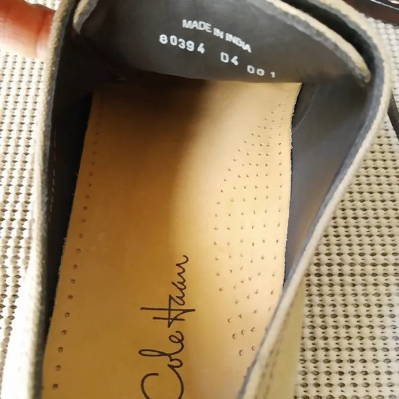 Cole Haan Tan Oxford Shoes