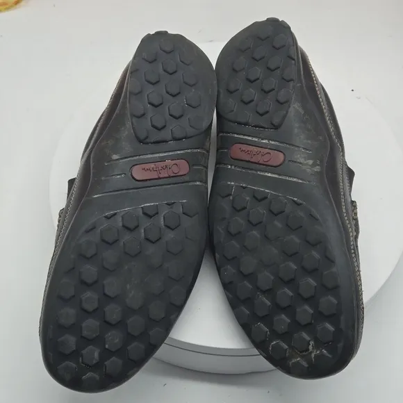 Cole Haan Tucker Venetian Shoes Men's 8M C03557 Black Leather Loafer