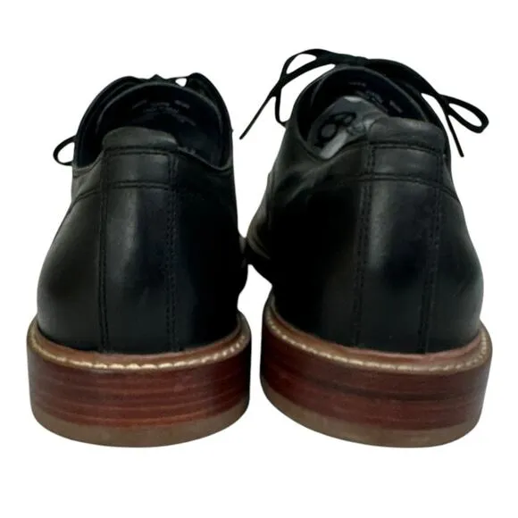 Cole Haan Tyler Grand Plain Toe Derby Lace Up Oxford Black Size 10.5