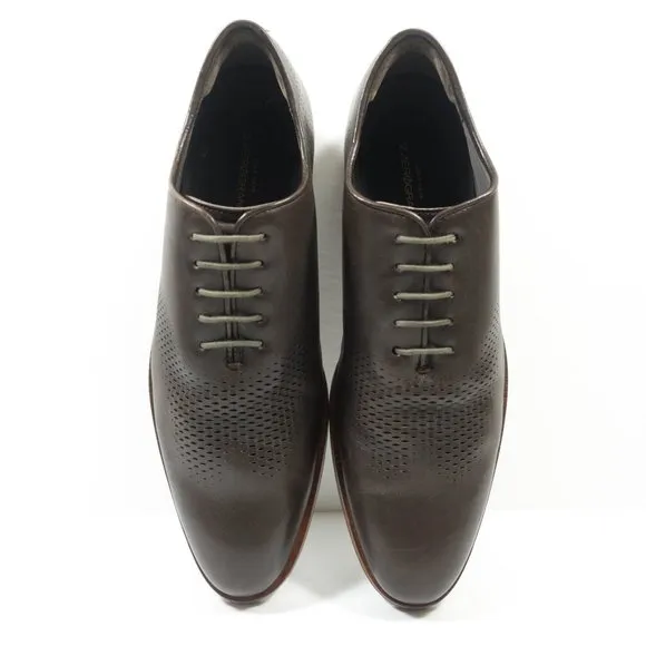 Cole Haan Washington Grand Laser Wingtip Oxford Shoes - Men's Size 10