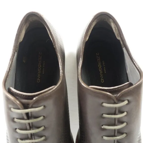Cole Haan Washington Grand Laser Wingtip Oxford Shoes - Men's Size 10