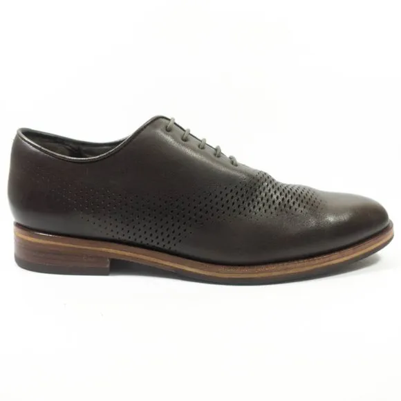 Cole Haan Washington Grand Laser Wingtip Oxford Shoes - Men's Size 10