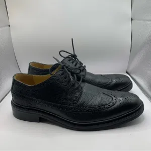 Cole Haan Williams Longwing Derby II C13595 Black Leather Dress 7.5M Y2K Oxford