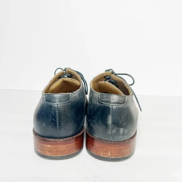 Cole Haan Williams Oxford Grey Tan Leather Shoes Size 8.5 Men’s
