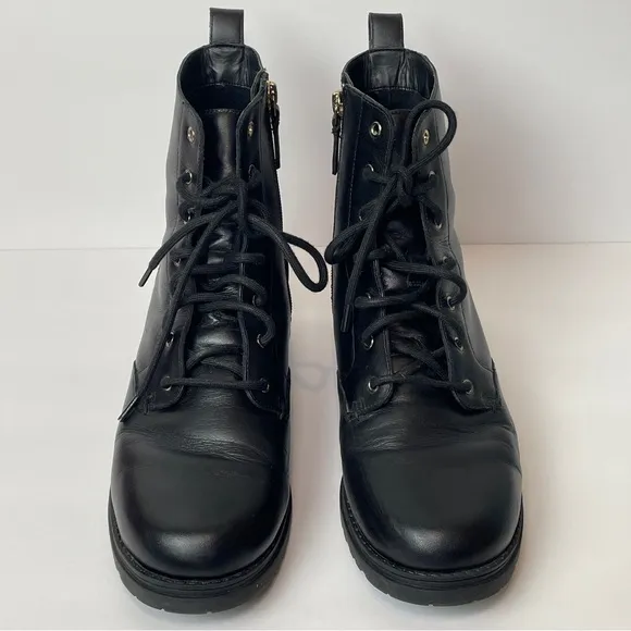 Cole Haan Women's Camea Waterproof Combat Boot SZ 10