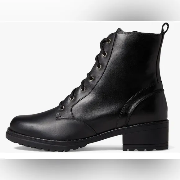 Cole Haan Women's Camea Waterproof Combat Boot SZ 10