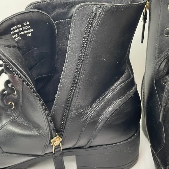 Cole Haan Women's Camea Waterproof Combat Boot SZ 10