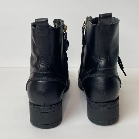 Cole Haan Women's Camea Waterproof Combat Boot SZ 10