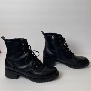 Cole Haan Women's Camea Waterproof Combat Boot SZ 10