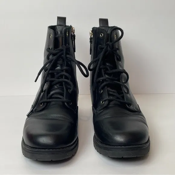 Cole Haan Women's Camea Waterproof Combat Boot SZ 10