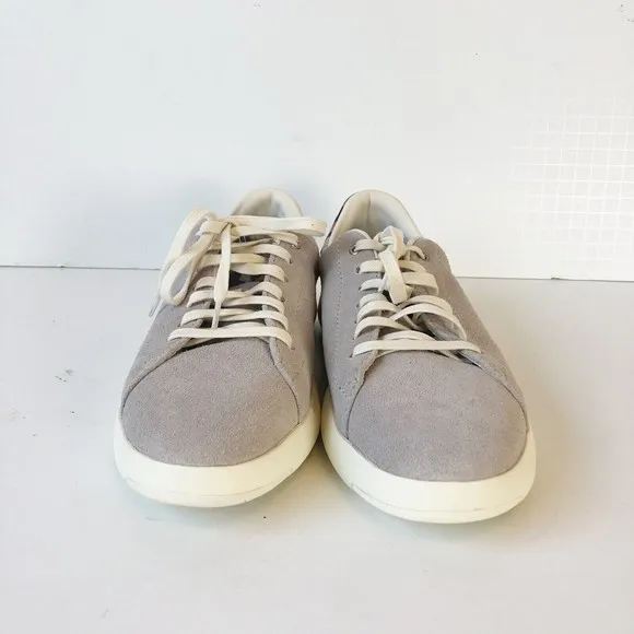 Cole Haan Women's Grandpro Sneaker Tennis Shoes Gray Leopard Print Back Size 8B