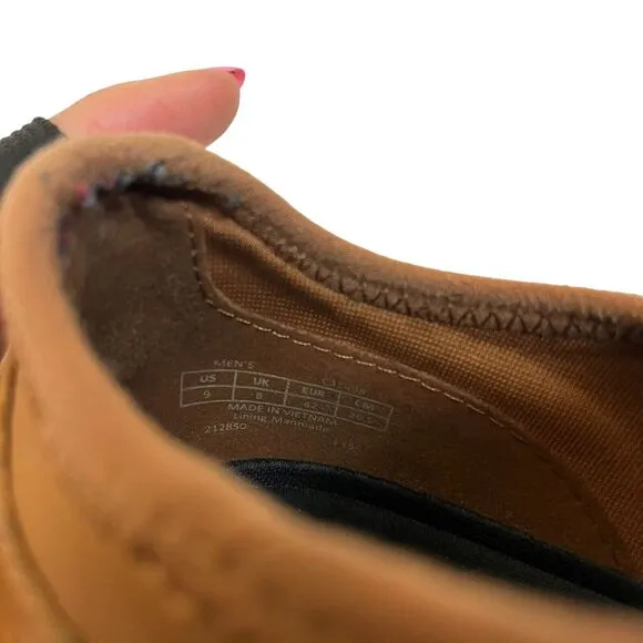 Cole Haan ZeroGrand Men’s 9M Laser Wingtip Brown Leather Oxford Style