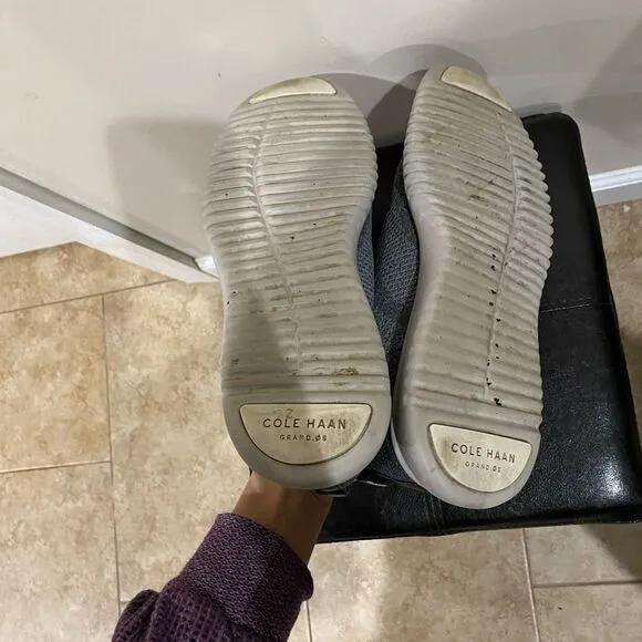 Cole Haan Grey Zerogrand Oxford Shoes