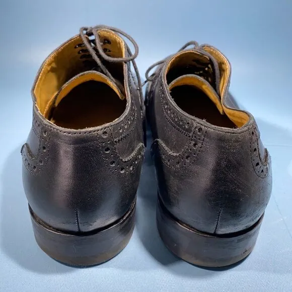 ColeHaan C12914 Cambridge Wing Oxford Black Shoes - Size 15