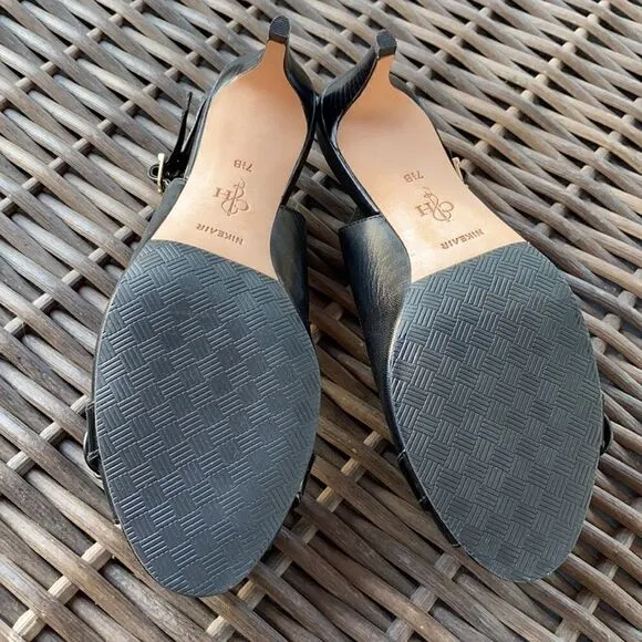 Cole Haan NikeAir Judy Slingback Leather Shoes 7.5