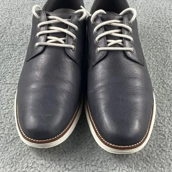 Cole haan original Classic Grand Plain Oxford Shoes Mens‎ 11 M Navy Lace Up