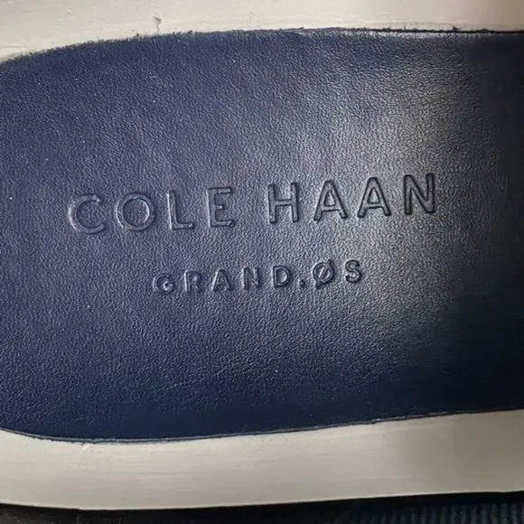 Cole haan original Classic Grand Plain Oxford Shoes Mens‎ 11 M Navy Lace Up