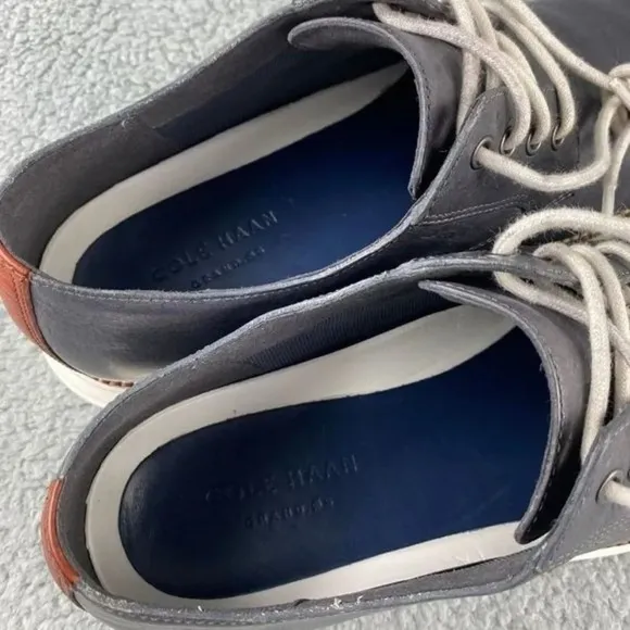 Cole haan original Classic Grand Plain Oxford Shoes Mens‎ 11 M Navy Lace Up