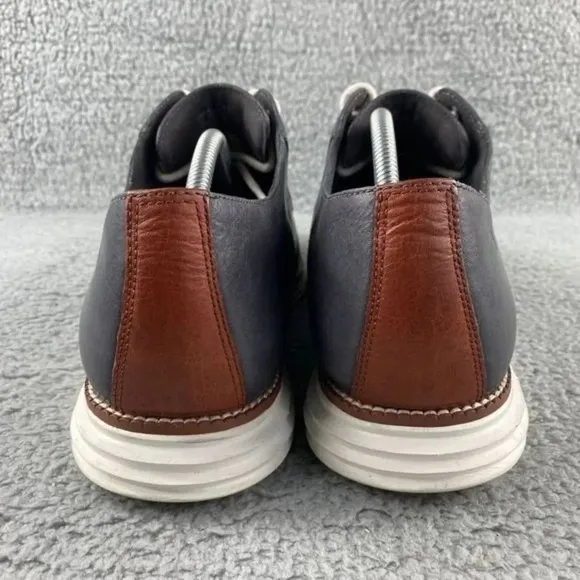 Cole haan original Classic Grand Plain Oxford Shoes Mens‎ 11 M Navy Lace Up
