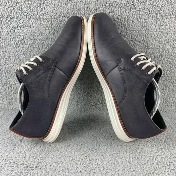Cole haan original Classic Grand Plain Oxford Shoes Mens‎ 11 M Navy Lace Up