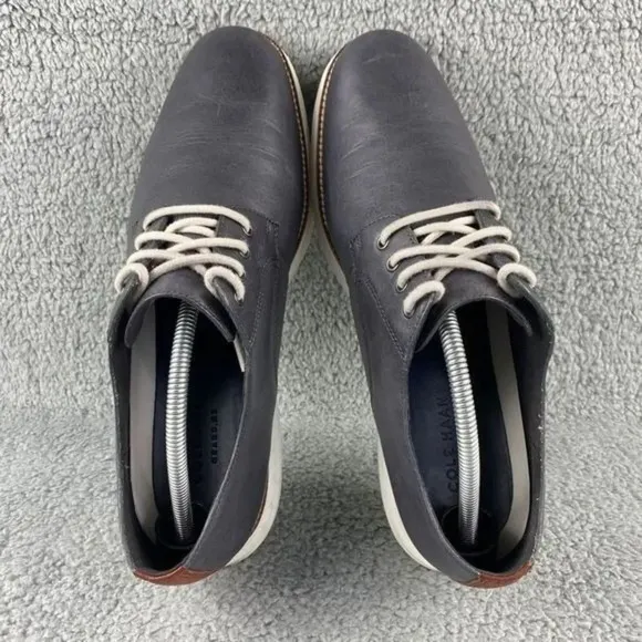 Cole haan original Classic Grand Plain Oxford Shoes Mens‎ 11 M Navy Lace Up