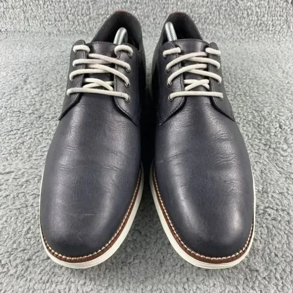 Cole haan original Classic Grand Plain Oxford Shoes Mens‎ 11 M Navy Lace Up