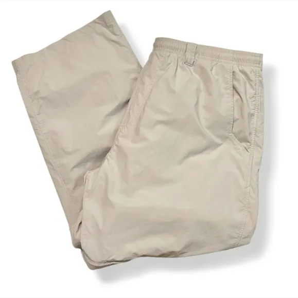 COLUMBIA Tan Backcast Convertible Pants XL Inseam 30”