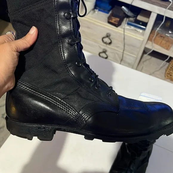 Combat jungle boots men’s size 10W