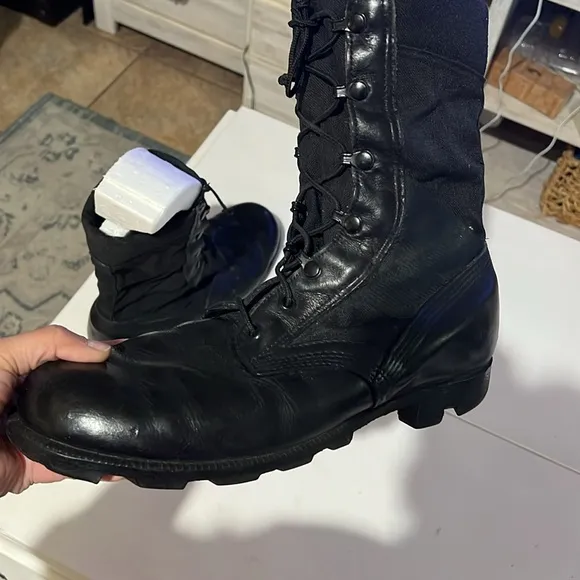 Combat jungle boots men’s size 10W