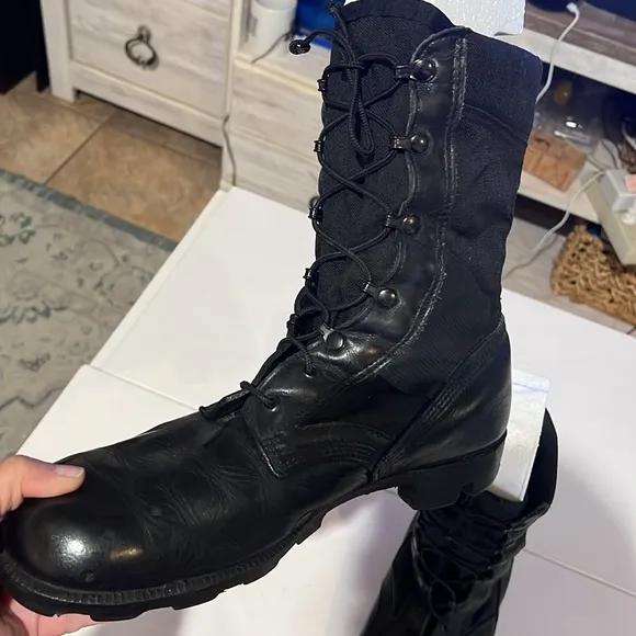 Combat jungle boots men’s size 10W