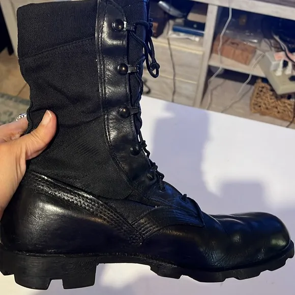 Combat jungle boots men’s size 10W