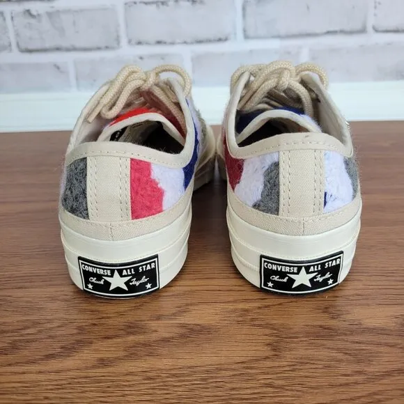 ⭐Converse Chuck 70 Ox Low Crochet Pack Sz 5 Mens Shoes Patchwork Multi A09229C⭐