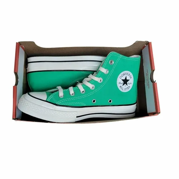 ⭐Converse Chuck Taylor All Star Hi Canvas Size 8 Men's Shoes Apex Green A08613F