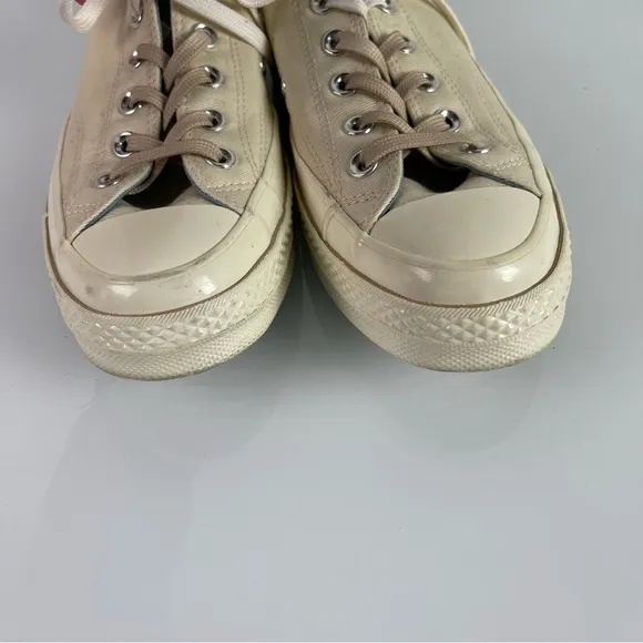 Converse Chuck Taylor Sneakers Shoes 70OX Oxford 1970s Beige‎ Cream Tan Lace Up
