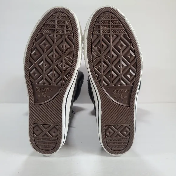Converse CTAS Sharon Lace Up Gray Suede Boots Women's Size 7