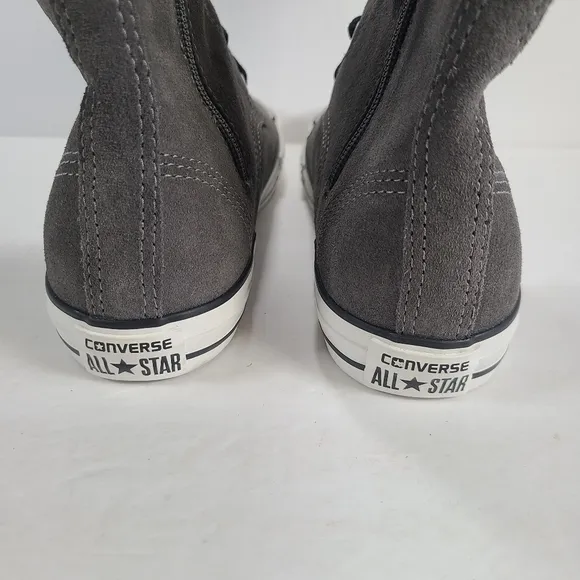 Converse CTAS Sharon Lace Up Gray Suede Boots Women's Size 7