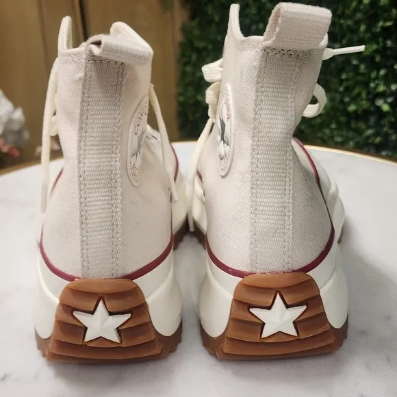Converse RUN STAR HIKE HI Custom Swavarski Platform Sneakers